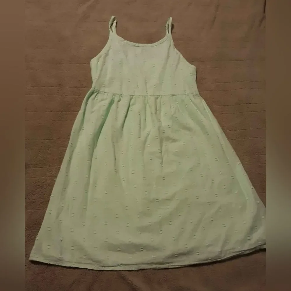 Old Navy Girls Light Green Dress Size Large 10/12